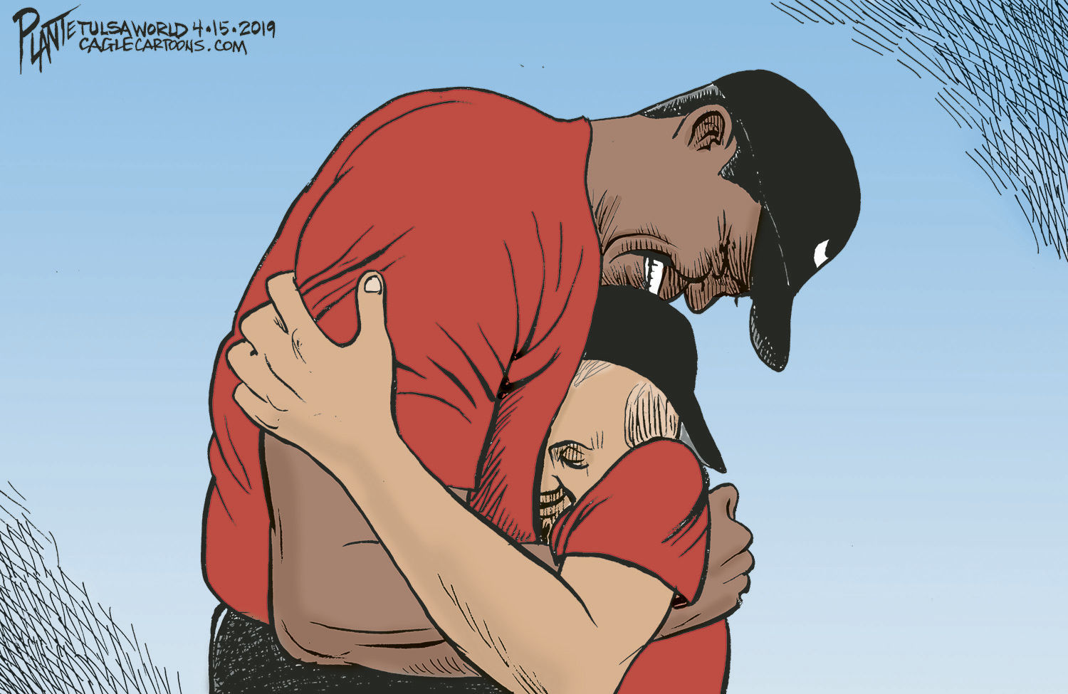 Bruce Plante Cartoon: Tiger